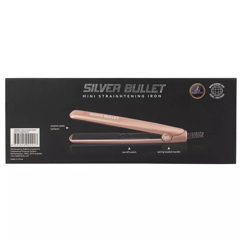 Silver Bullet Mini Hair Straightener