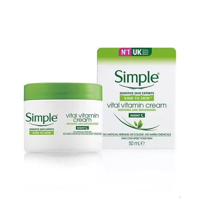 Simple Vital Vitamin Night Cream
