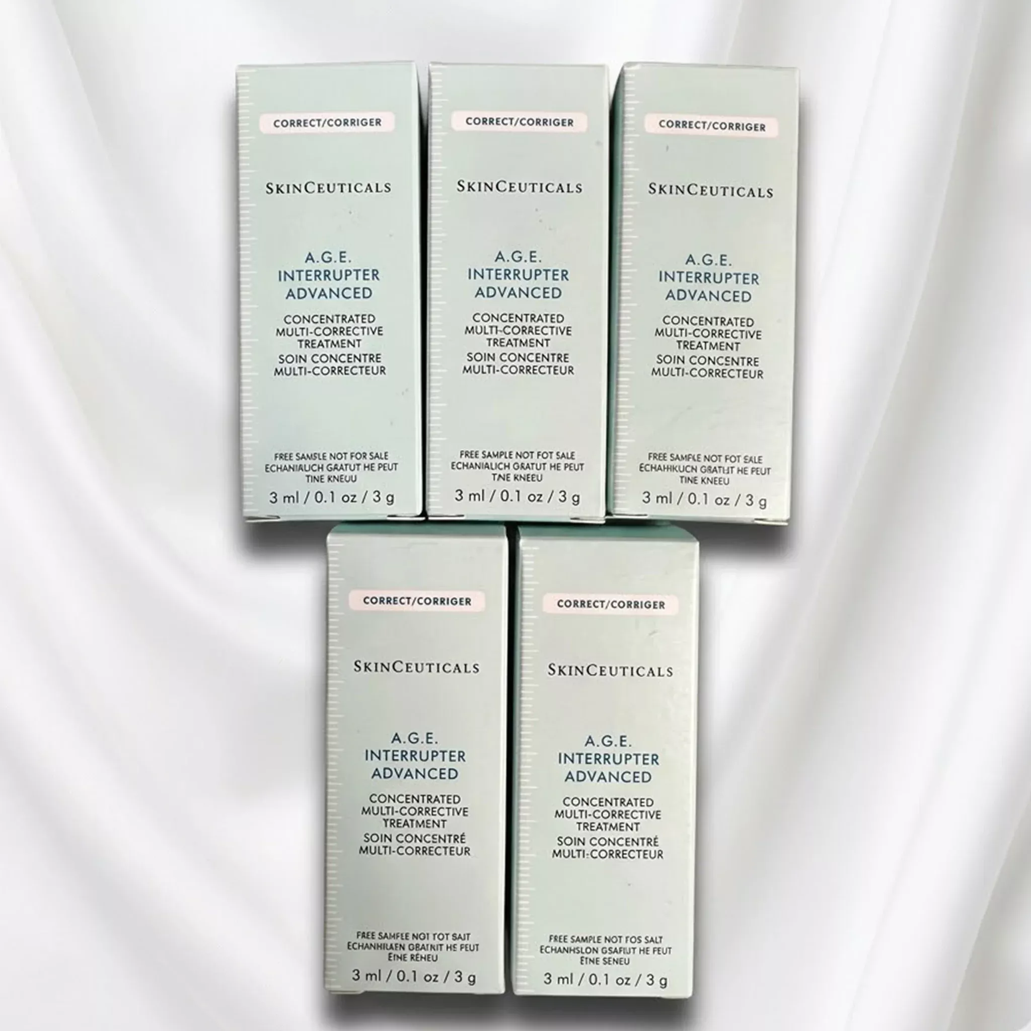 SkinCeuticals A.G.E Interrupter Advanced Sample (5 samples - 0.1 oz each)
