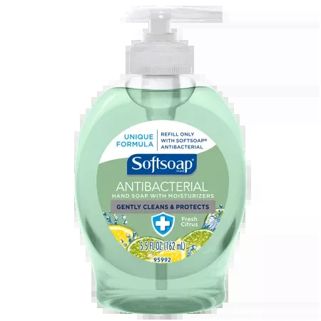 Softsoap Antibacterial Hand Soap with Moisturizers, Fresh Citrus 5.50 oz "2 Pack"