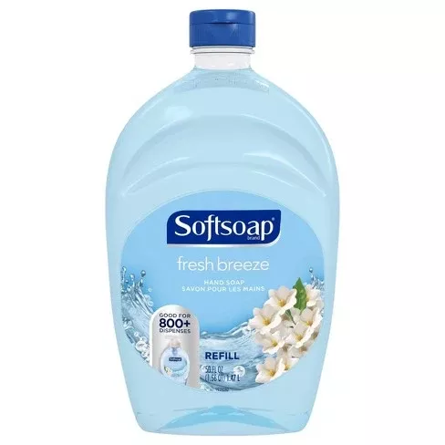 Softsoap Fresh Breeze Hand Soap REFILL 50 oz 1.47 L