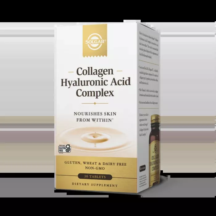 Solgar Collagen Hyaluronic Acid Complex - 30 Tablets