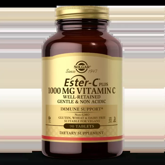 Solgar Ester-C Plus 1000mg Vitamin C Tablets (Ester-C Ascorbate Complex)