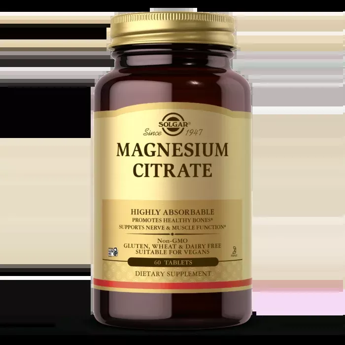 Solgar Magnesium Citrate - 60 tablets