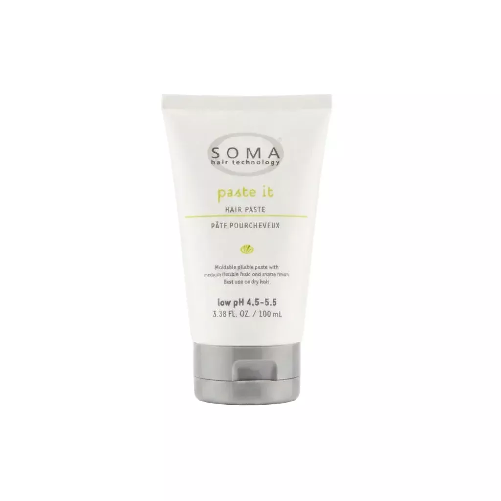 Soma Paste It Hair Paste 3.38 Oz for Matte Flexible Hold