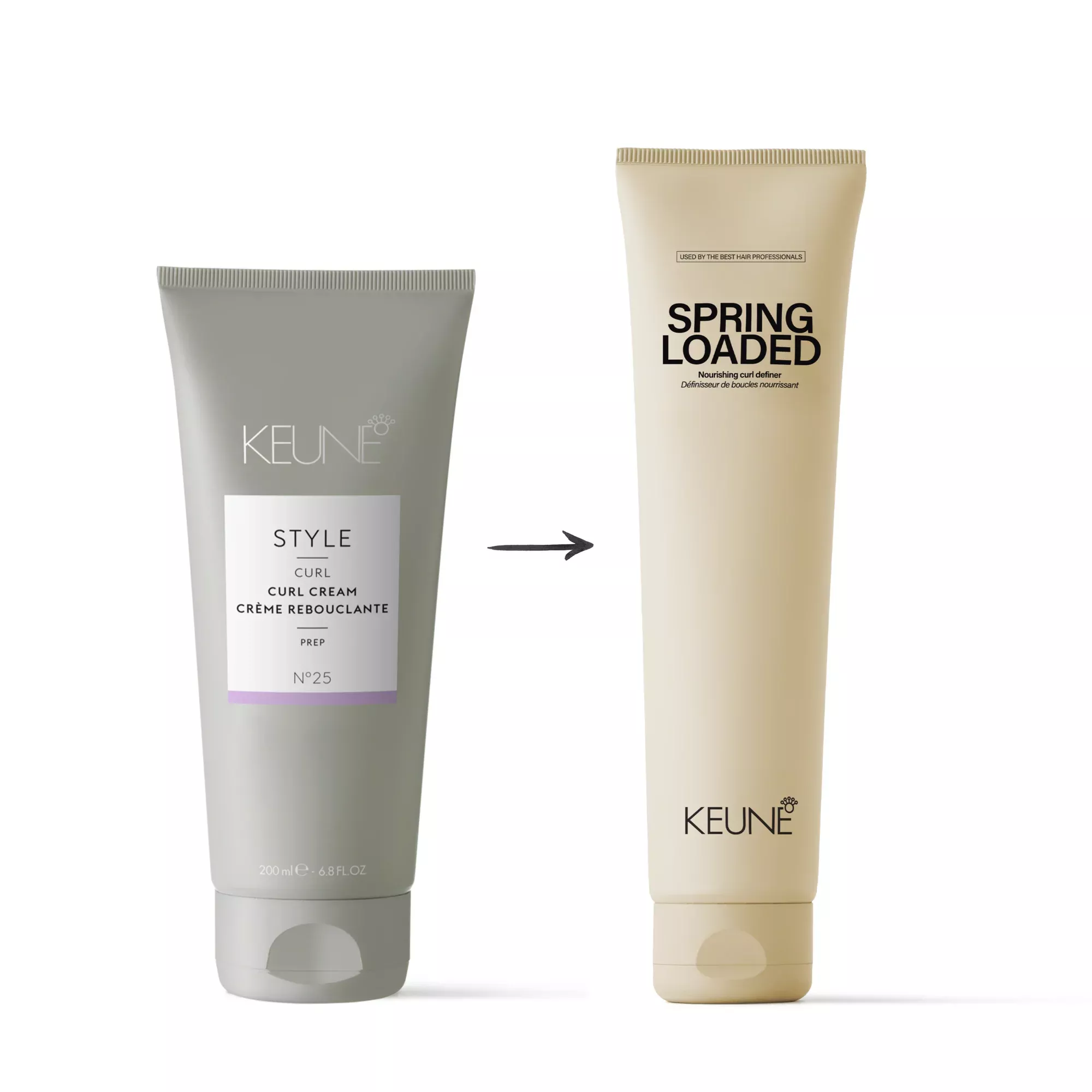 Spring Loaded nourishing curl definer