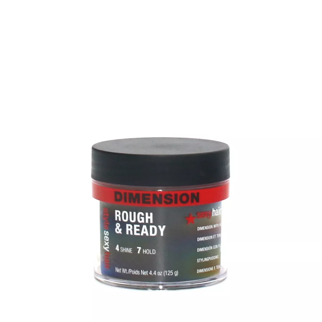 STYLE SEXY HAIR Rough & Ready Dimension 4 Shine 7 Hold 4.4 oz