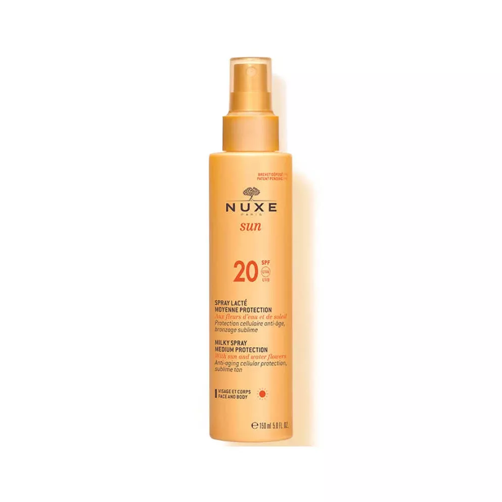 Sun Milky Spray for Face & Body Medium Protection SPF20