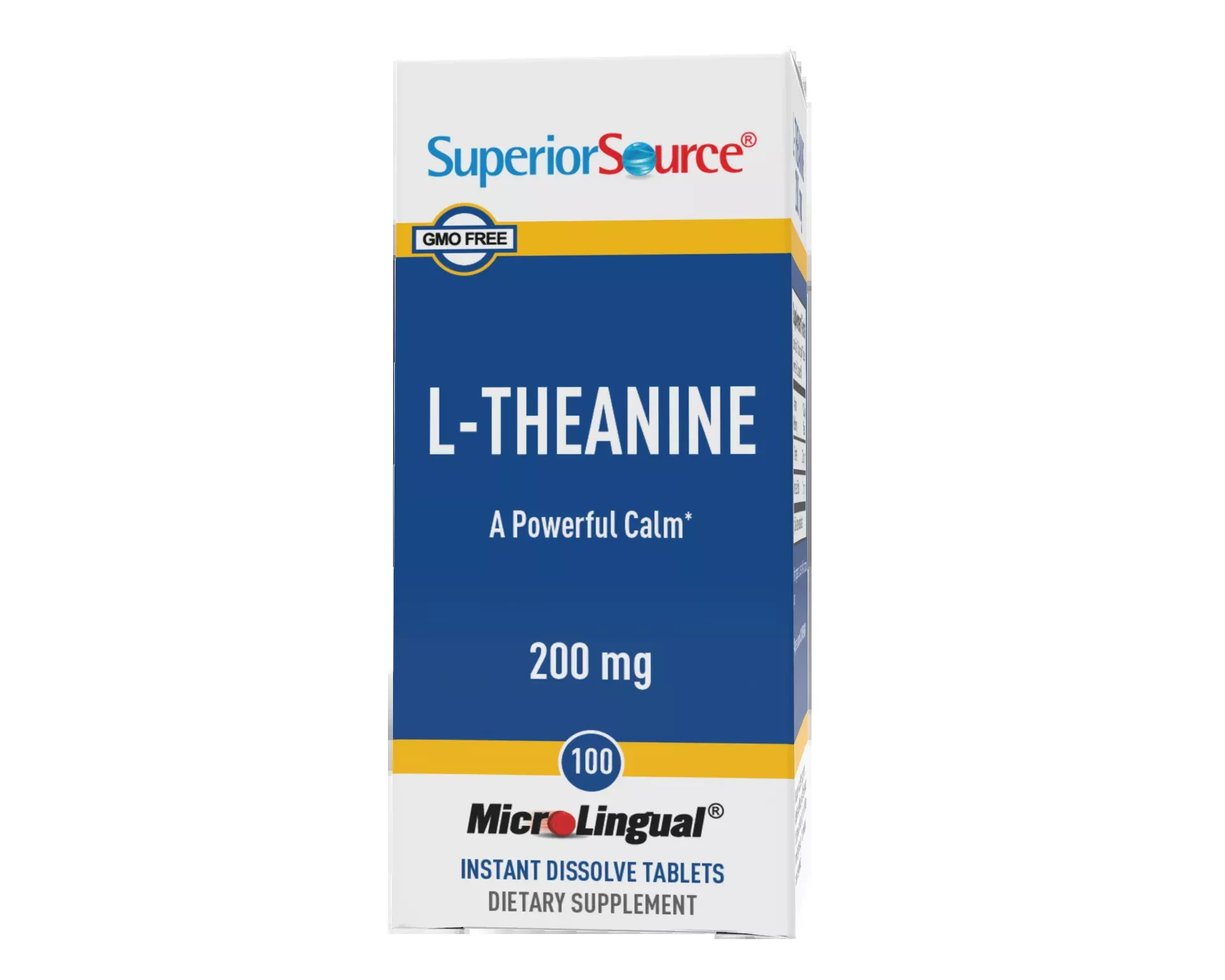 Superior Source L-Theanine 200 mg, 100 Instant Dissolve Tablets