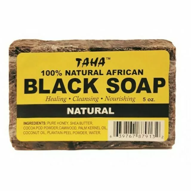 Taha Black Soap (Natural) 5oz