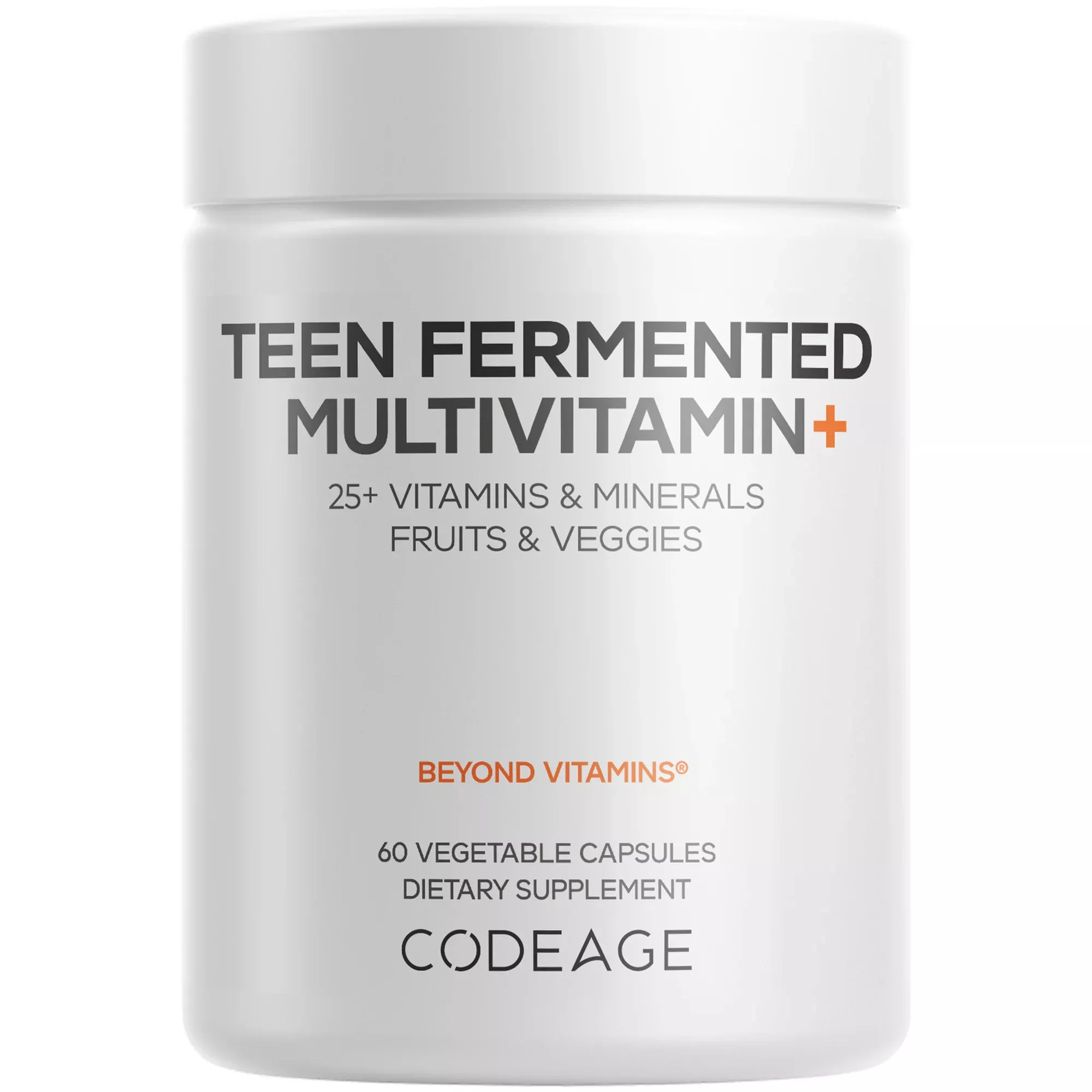 Teen's Daily Multivitamin by Codeage, 60 Capsules
