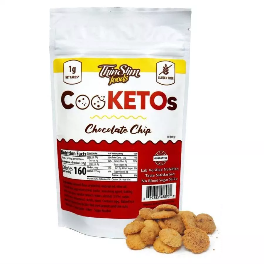 ThinSlim Foods CooKETOs - Chocolate Chip
