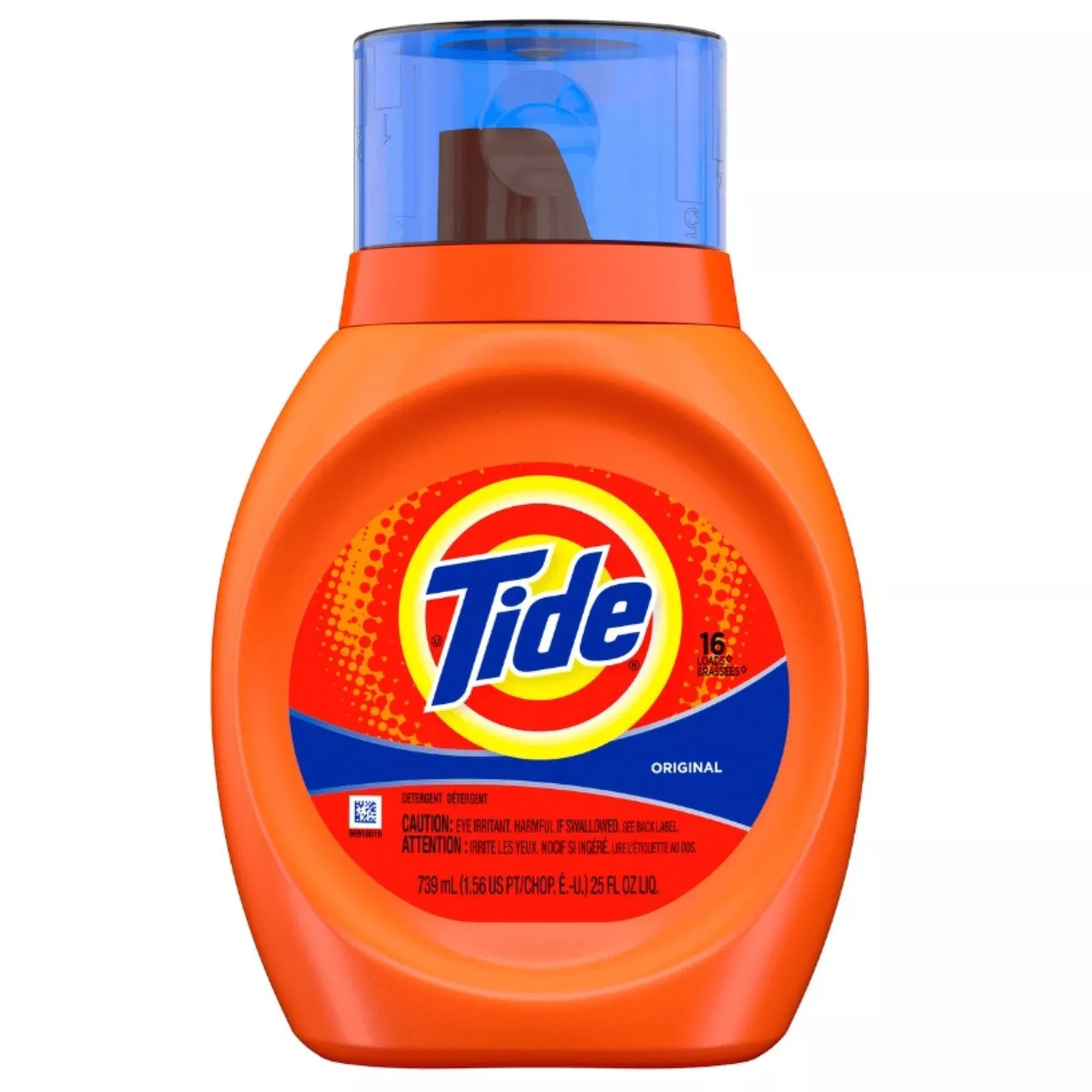 Tide Liquid Laundry Detergent, Original 25 oz (2 Pack)