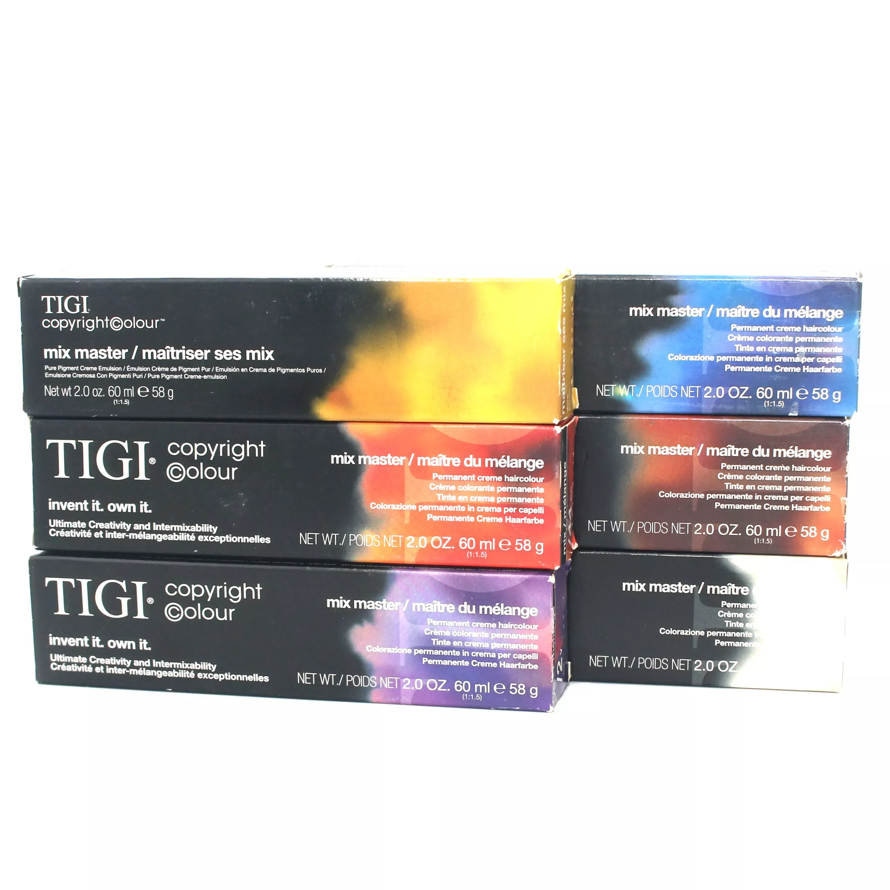TIGI Copyright Colour Mix Master Pigment Creme Emulsion 2 oz