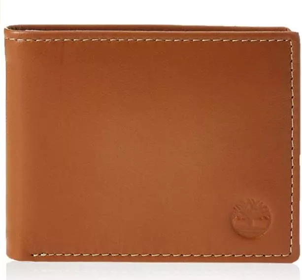 Timberland Premium Genuine Leather Passcase Wallet