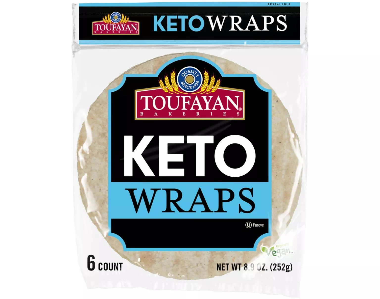 Toufayan Bakeries Keto Wraps