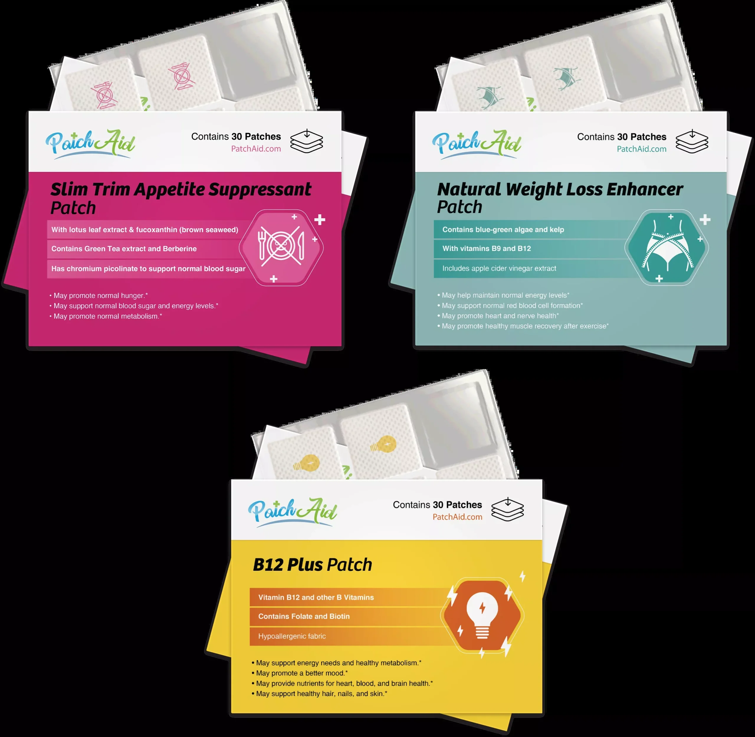 Turbo Weight Loss Vitamin Patch Pack by PatchAid