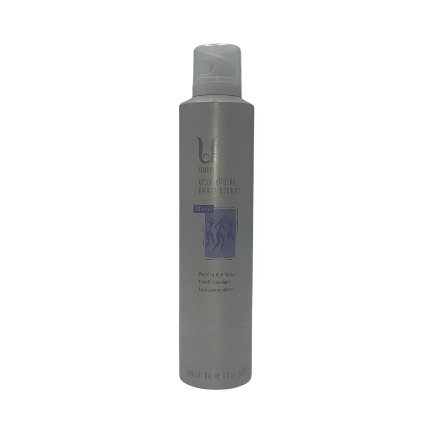 Uans Urban Attitude Natural Science Working Hairspray 8.8 oz