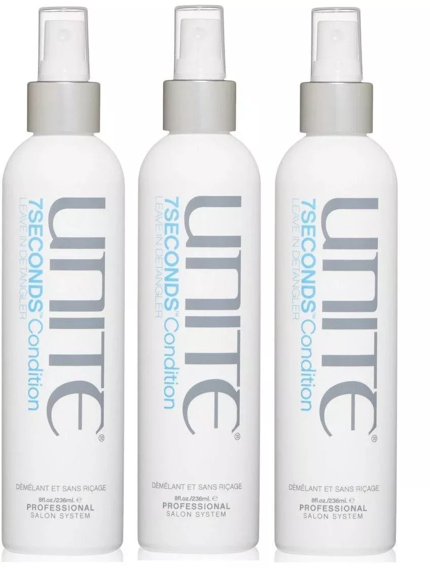 Unite 7Seconds Shampoo + Conditioner + 7Seconds Leave In Conditioner Set