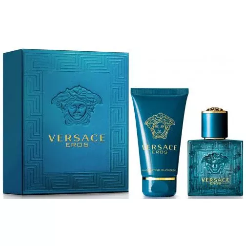 Versace Eros Men's 3.4 oz EDT & Shower Gel Gift Set