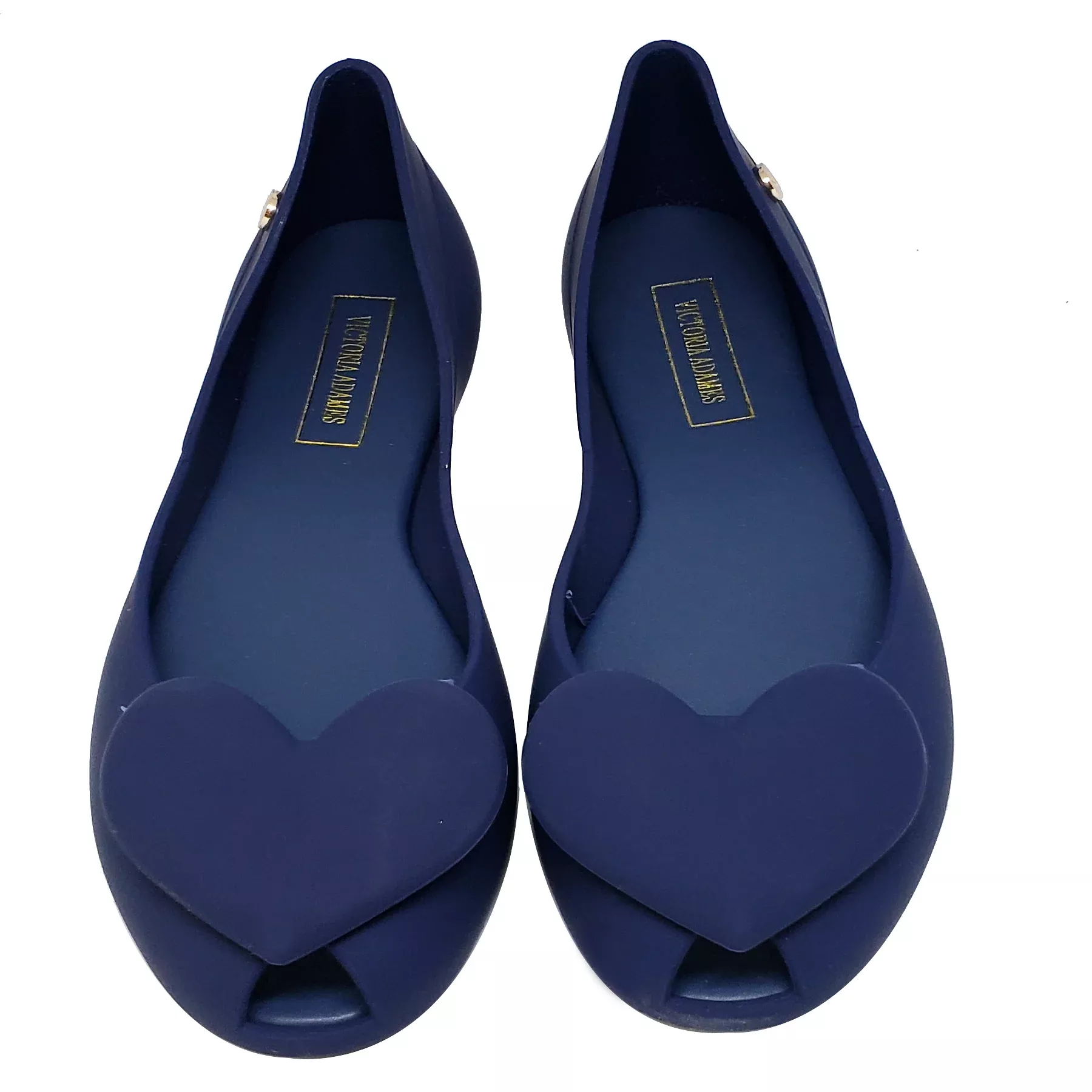 Victoria Adames Aruba Jelly Flats Blue