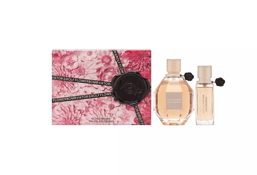 Viktor & Rolf Flowerbomb Travel Exclusive 2 Piece Set 3.4 oz + .68 ml