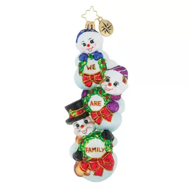 We Are Family Ornament by Christopher Radko
