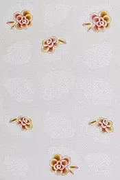 White Lace & Flowers Water Decals