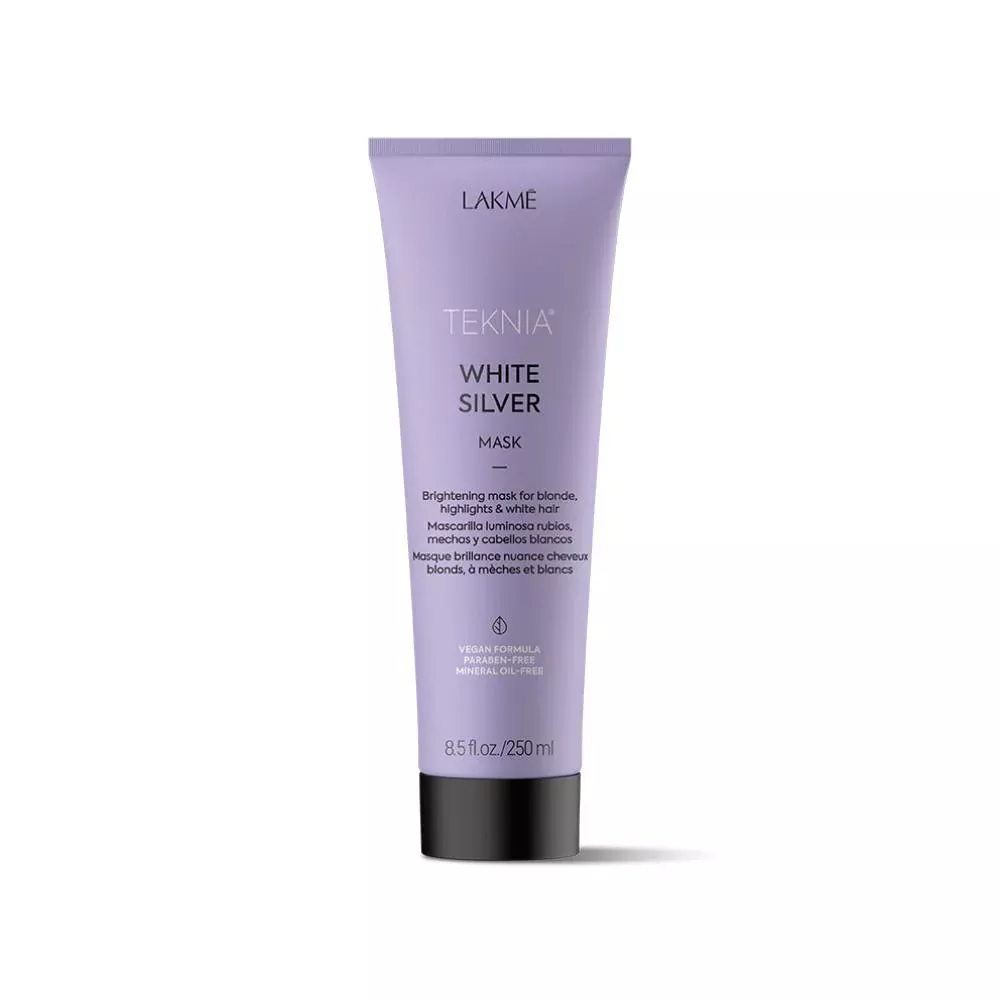 White Silver Mask