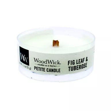 WoodWick Candles Fig Leaf & Tuberose Petite