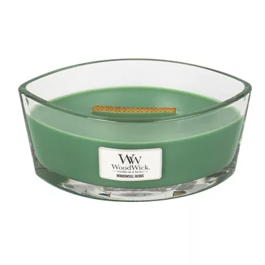 WoodWick Candles Windowsill Herbs 16 oz. HearthWick Flame