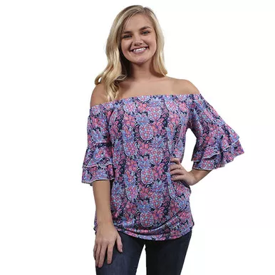 XLarge Pineapple Sass Top by Simply Southern