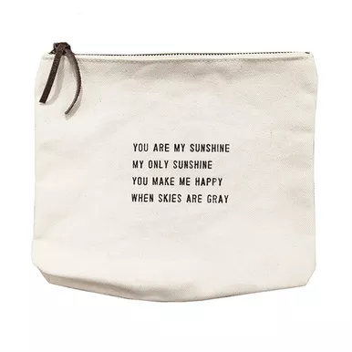 You Are My Sunshine Canvas Bag by Sugarboo Designs