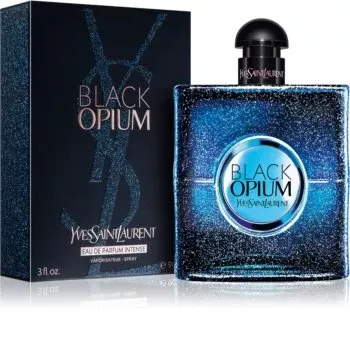 Yves Saint Laurent Black Opium EDP Intense 3.0 oz 90 ml TESTER In a White Box Women