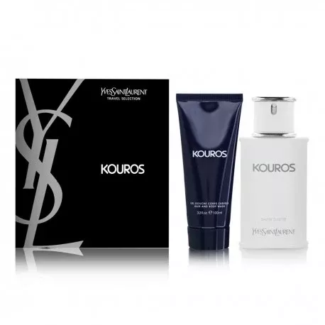 Yves Saint Laurent Kouros Gift Set 2PCS Eau de Toilette3.3 oz 100ml