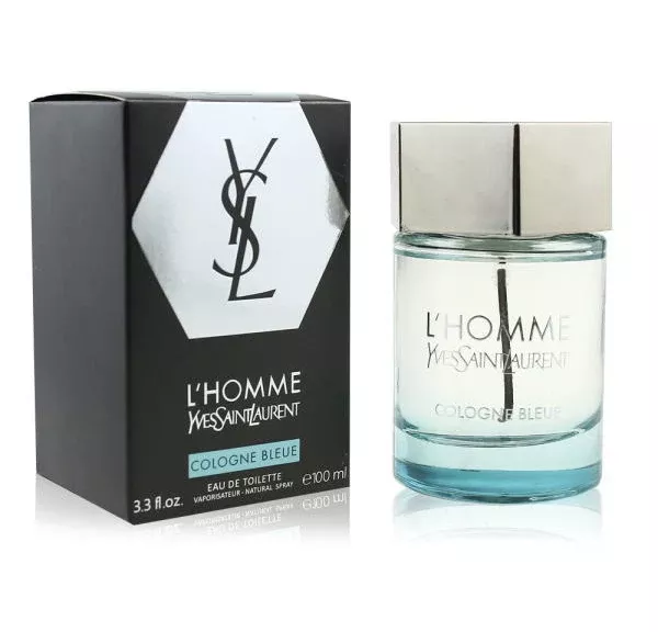 Yves Saint Laurent L'homme Cologne Bleue 3.3 oz 100 ml Men