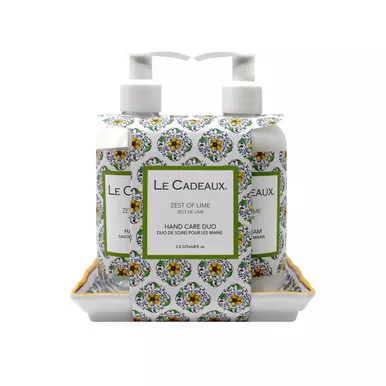 Zest of Lime Scented 8 oz. Hand Wash & Cream Duo by Le Cadeaux