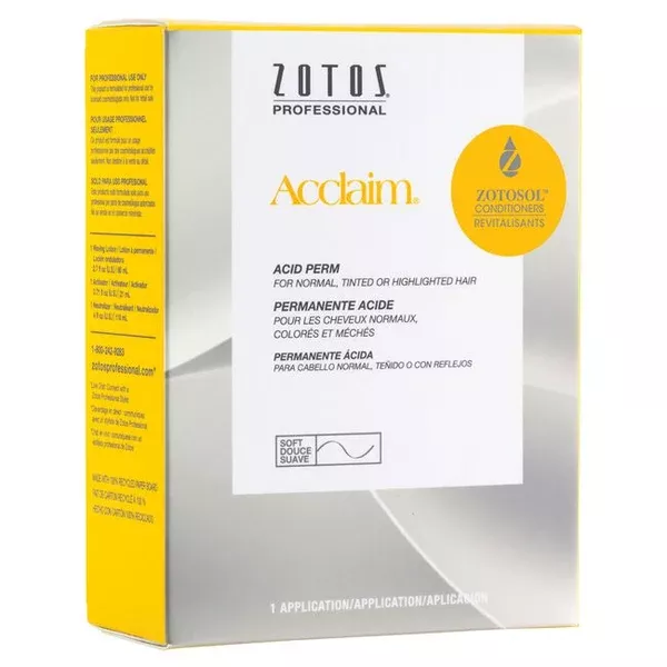Zotos Acclaim Acid Perm for Normal Tinted or Highlighted Hair Soft